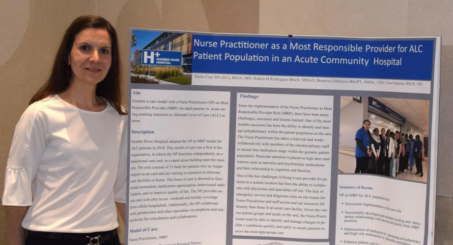 Humber River Hospital NP Stella Cruz was motivated to become an NP following the passing of Bill 179, legislation that meant more opportunities for nurses eager to expand their scope of practice.