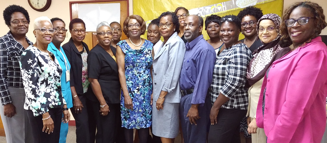 RNAO President Angela Cooper Brathwaite in Trinidad and Tobego during Nursing Week 