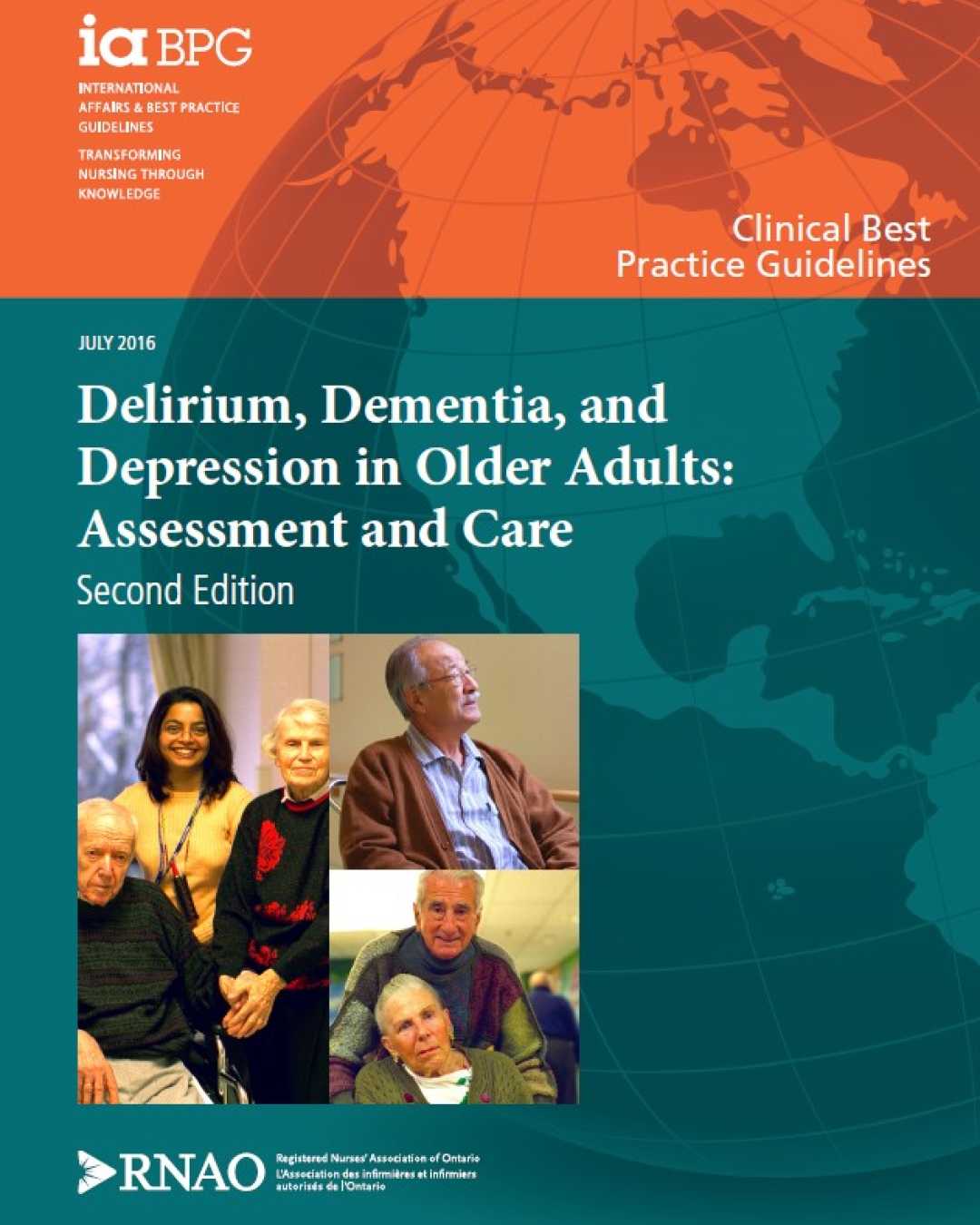 Delirium, Dementia and Depression in Older Adults: Assessment and Care BPG cover