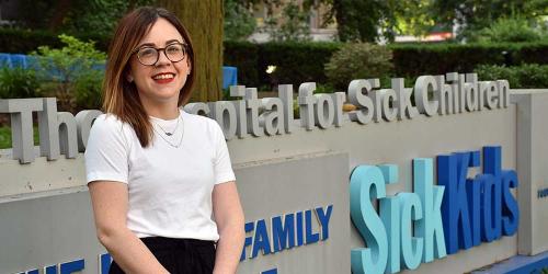 Connie Cameron at SickKids hospital