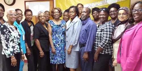 RNAO President Angela Cooper Brathwaite in Trinidad and Tobego during Nursing Week 