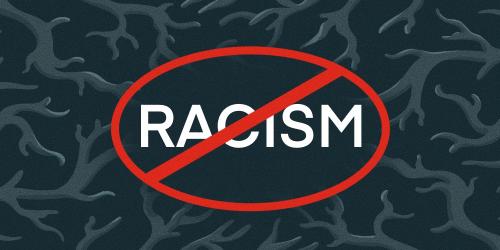 Anti-racism illustration