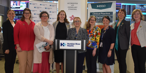 Nursing Week 2024 launch of digital health BPG Humber River Hospital