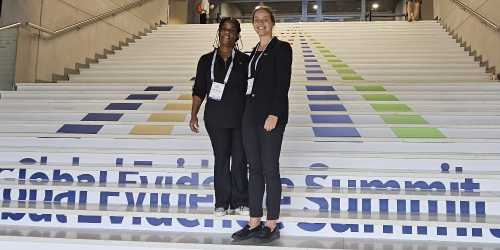 Stephanie Buchanan and Lyndsay Howitt in Prague