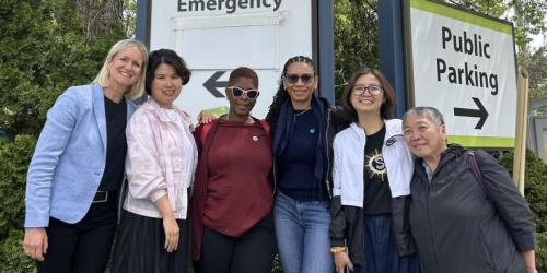 RNAO and international visitors tour Michael Garron Hospital