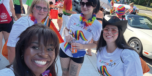 Nurses at Pride in Windsor
