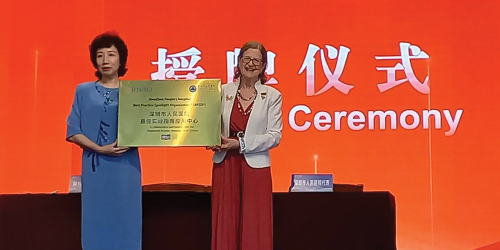 Dr. Doris Grinspun in China Sept 2025