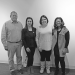 (From left): Michael Creek, a member of RNAO’s Patient and Public Engagement Council, Marjan Kasirlou, and Violet Rankins (far right) met with Toronto Centre NDP MPP Suze Morrison on Nov. 16.