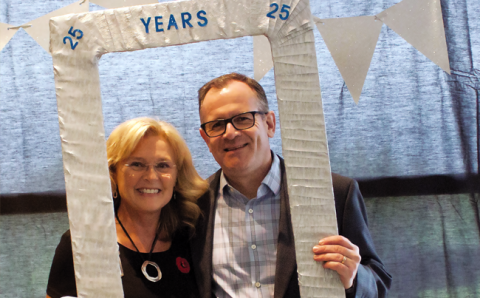 Simcoe’s Norfolk General Hospital and its co-ordinator of the diabetes management program, Cindy Gekiere (left), have been providing care for a quarter of a century. 