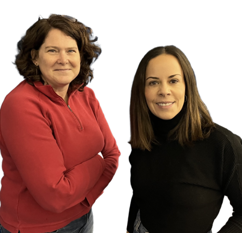 NPs Joanna Binch (left) and Hoda Mankal