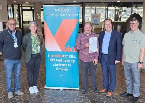 Sudbury mayor proclaims Nursing Week 2025 with local chapter