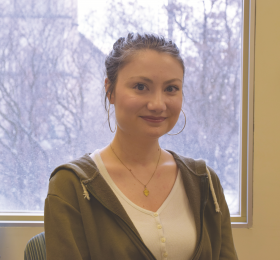 Roxie Danielson does outreach with people in Toronto who do not have a home.  