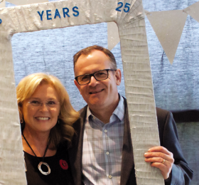 Simcoe’s Norfolk General Hospital and its co-ordinator of the diabetes management program, Cindy Gekiere (left), have been providing care for a quarter of a century. 