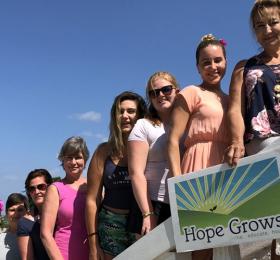 Members of Hope Grows Haiti mission