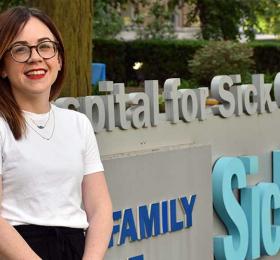 Connie Cameron at SickKids hospital
