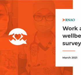 RNAO's Work and Wellbeing survey 2021
