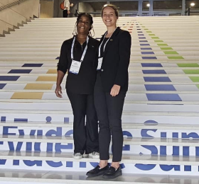 Stephanie Buchanan and Lyndsay Howitt in Prague