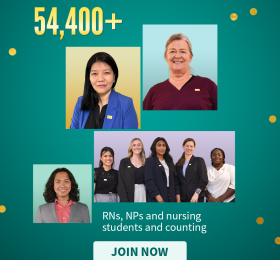 54,000+ RNs, NPs and nursing students and counting. Join now. 