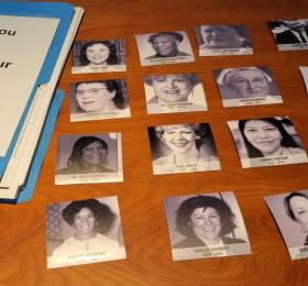 Can you match the nursing leader with the corresponding clue?