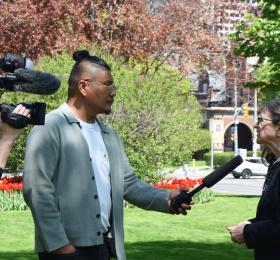 CBC's Dale Manucdoc interviews Dr. Doris Grinspun about ECCO 4.0