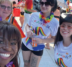 Nurses at Pride in Windsor