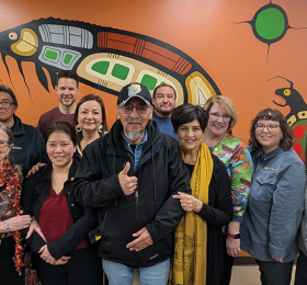 During a March 2026 visit to Pikangikum First Nation, representatives from RNAO and the government of Ontario visited the local health station (above), community school and new, provincially funded Elder’s Complex. 